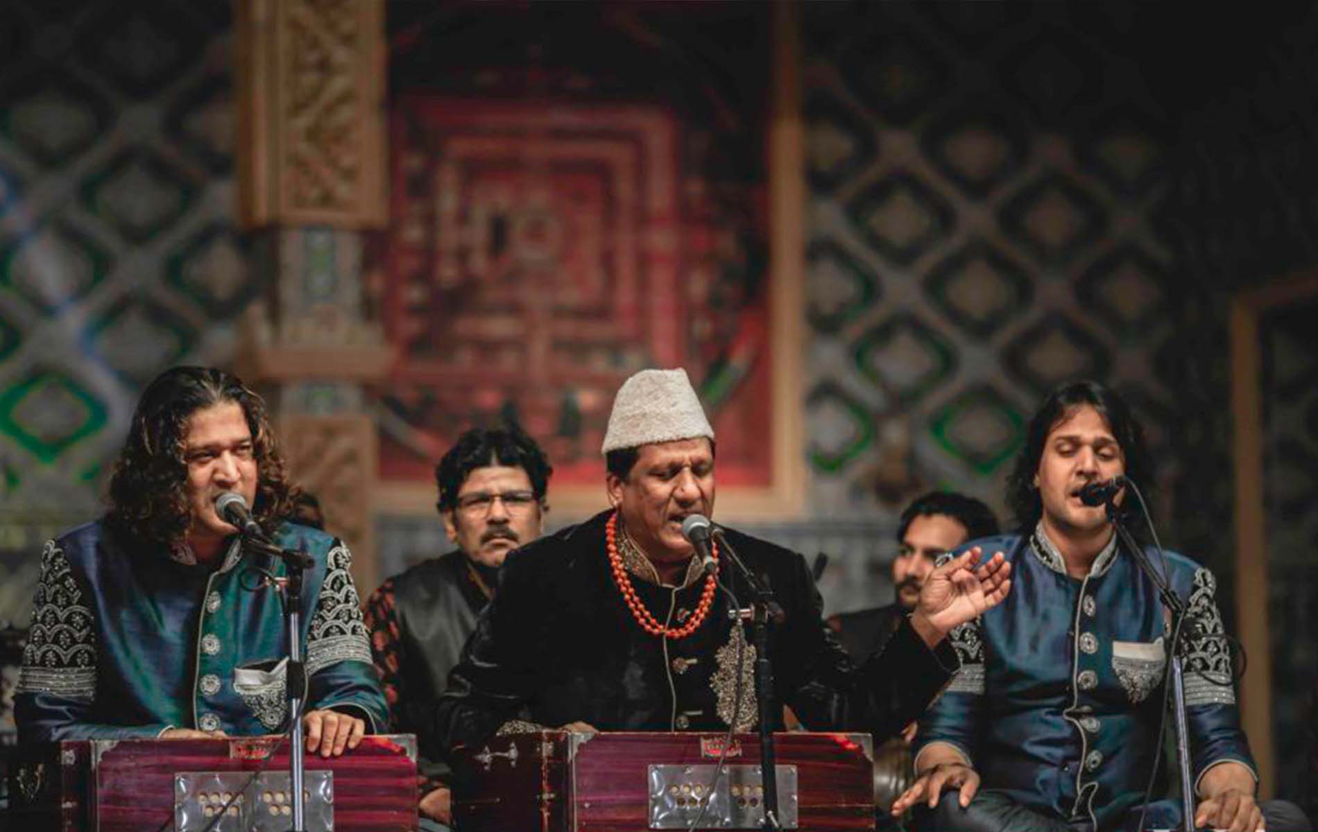 Sufi singers Nizami Bandhu